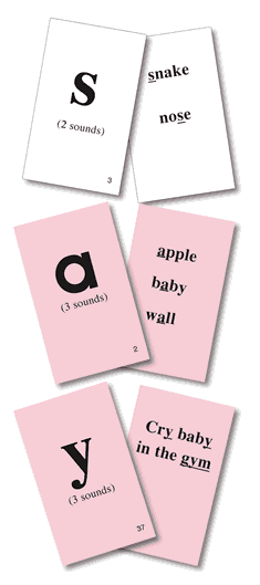 three letter cards